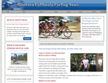 Tablet Screenshot of californiabicyclesafety.com